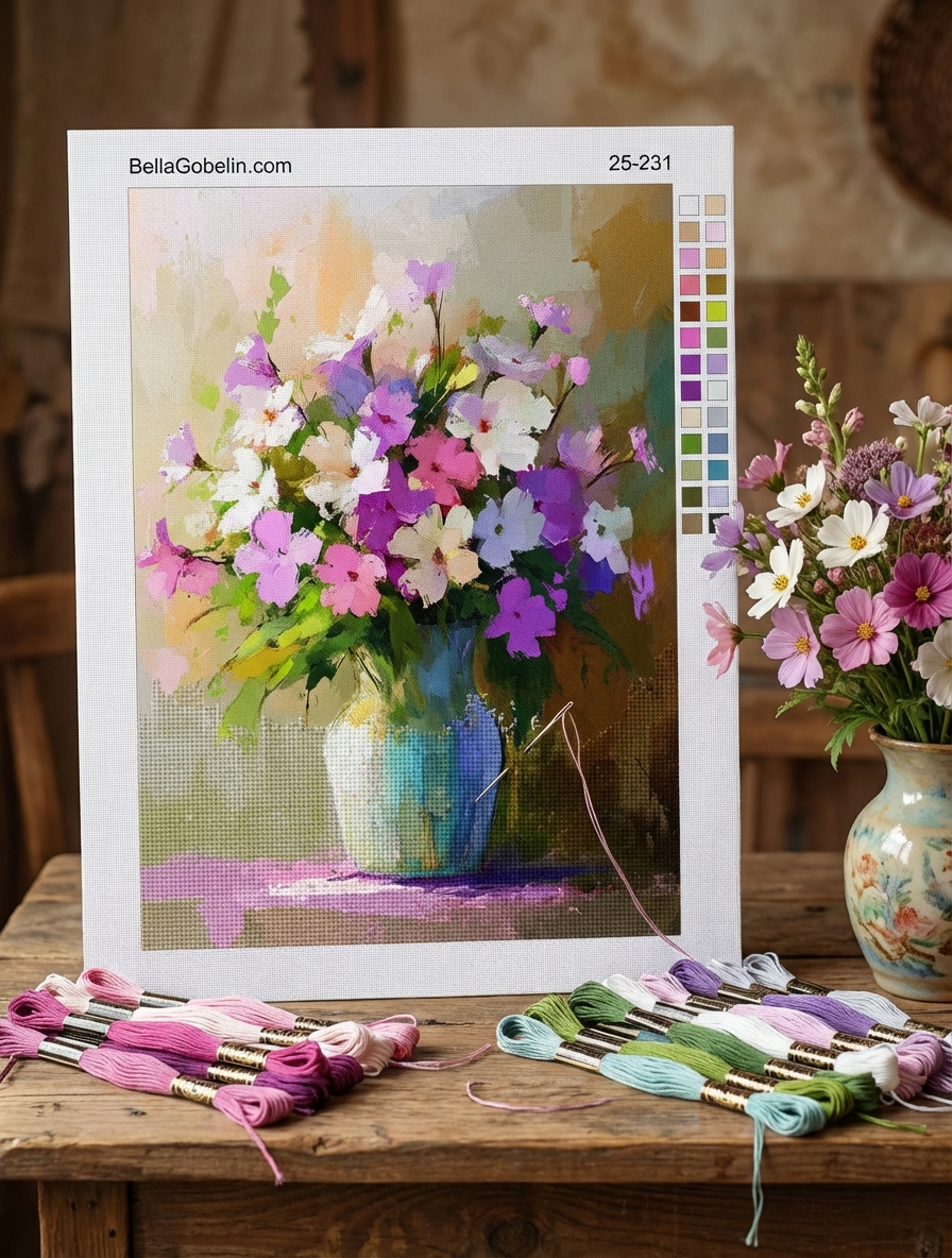 Blumen im Vase