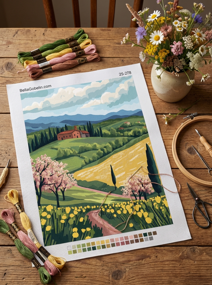 Toskanische Landschaft