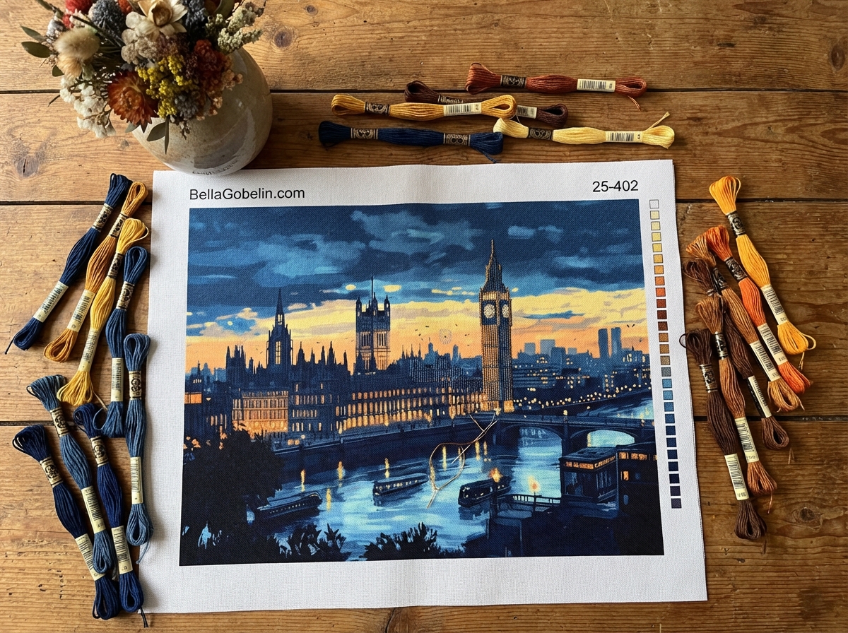 Sonnenuntergang in London