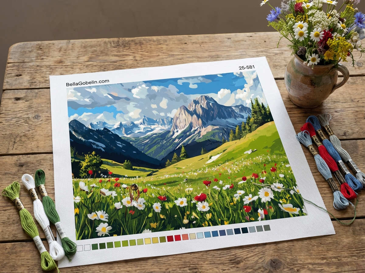 Frühling in den Alpen