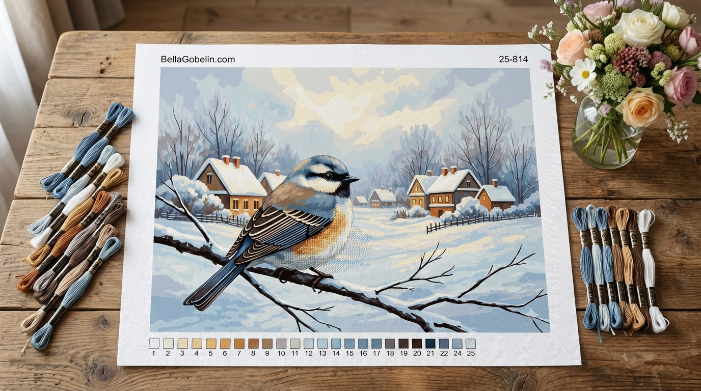 Winter im Dorf – 25-814