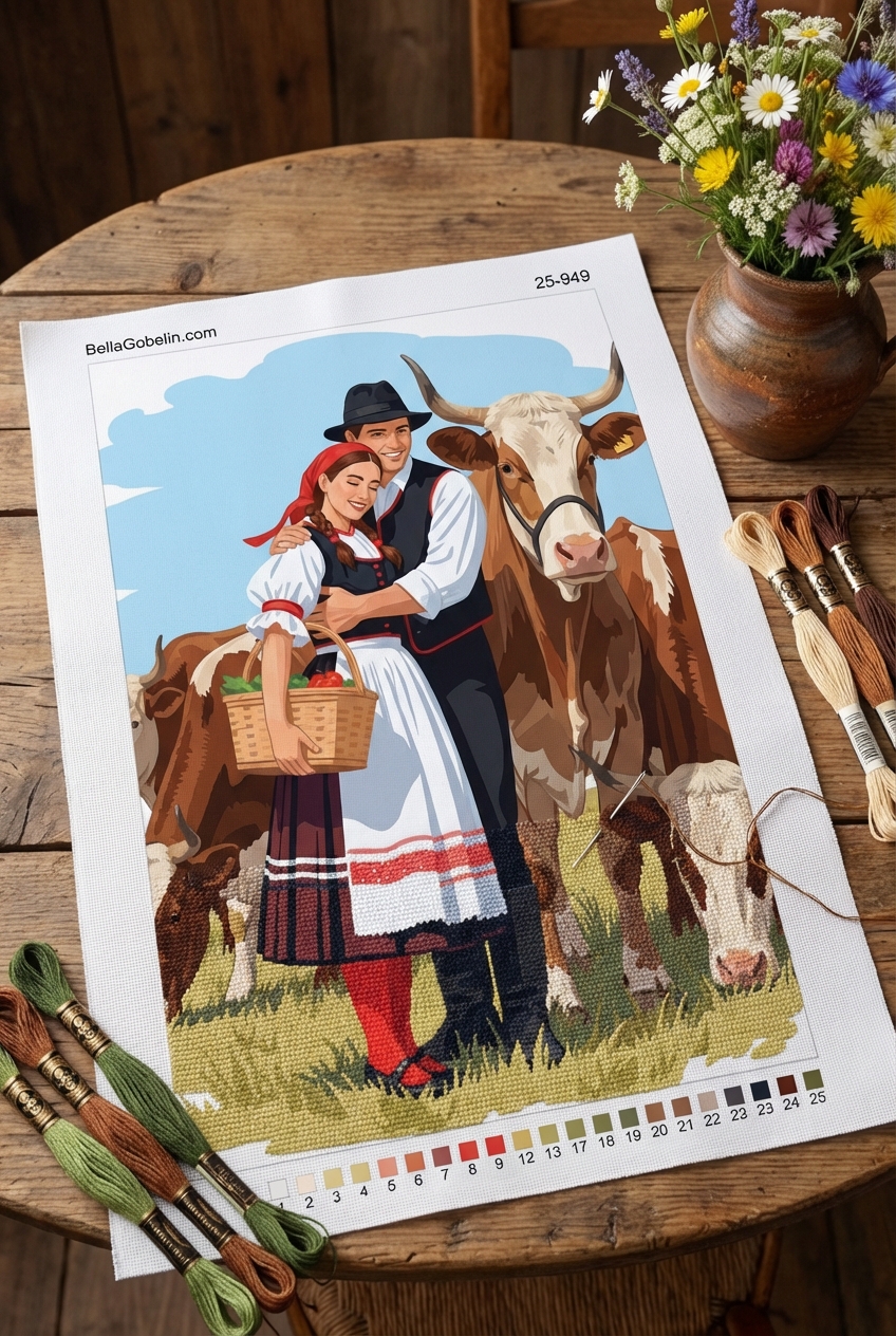Romantik auf der Wiese – 25-949