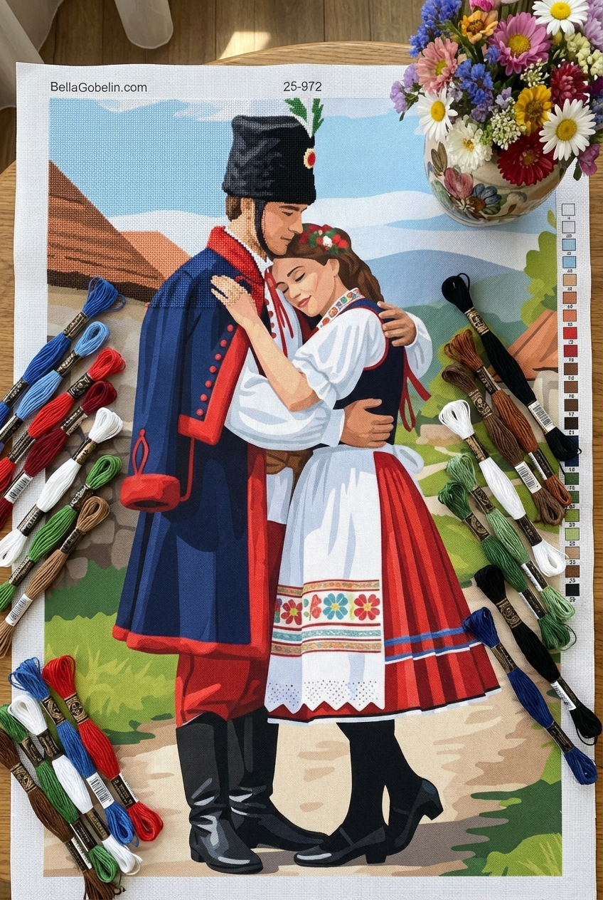 Romantik vergangener Zeiten – Husar und seine Liebste