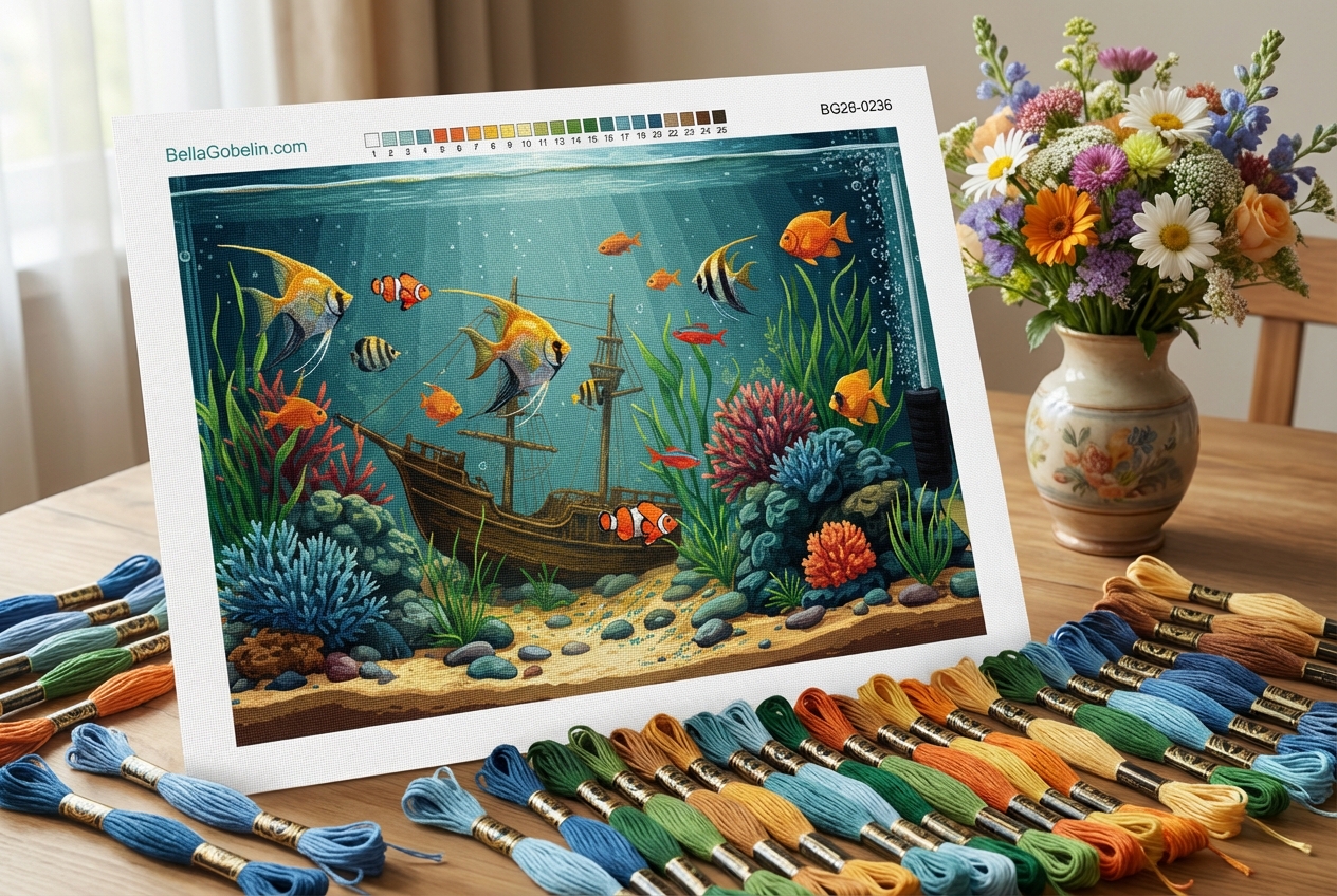 Aquaristik mit Schiffswrack