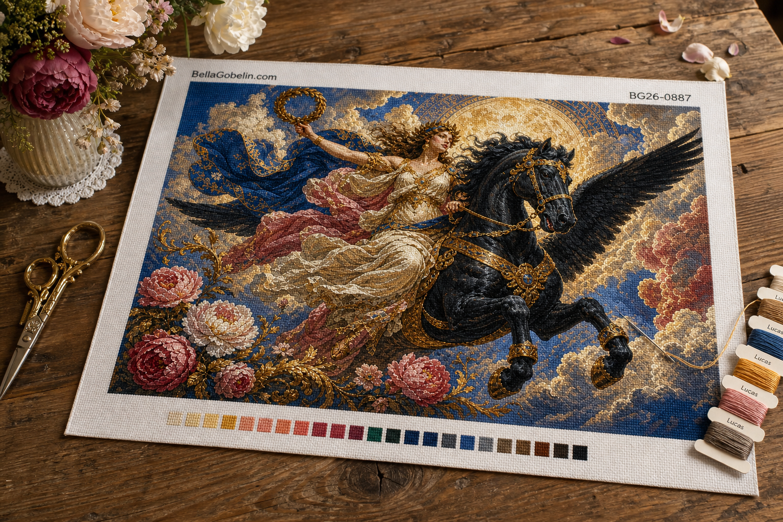 Pegasus im Mondlicht