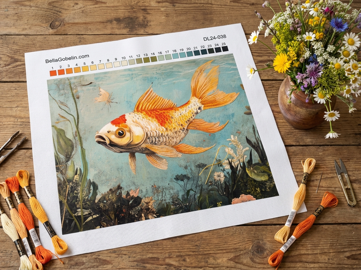 Goldfisch Gemälde