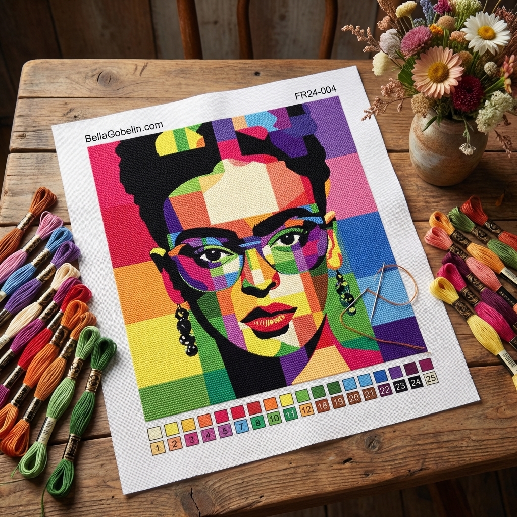 Frida Kahlo modernes Porträt