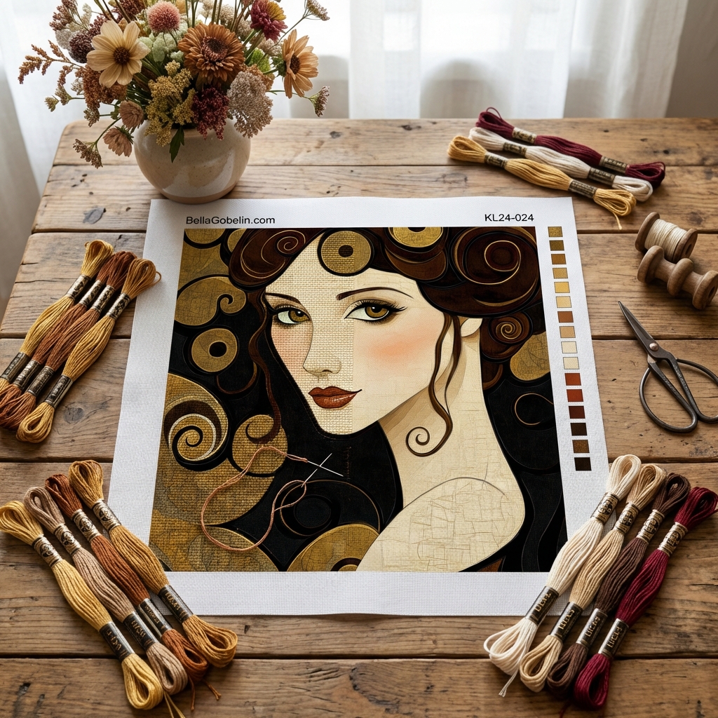 Klimt-Stil: Verführung