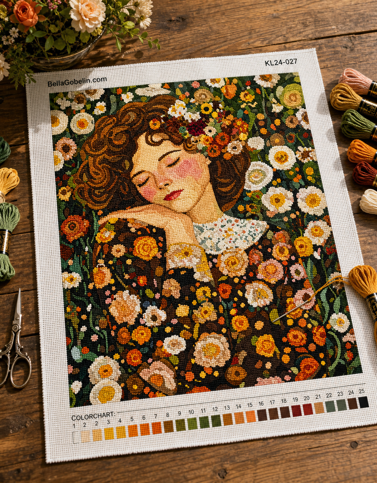Klimt Stil: Frühling