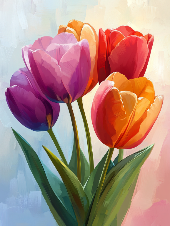 Öt tulipán