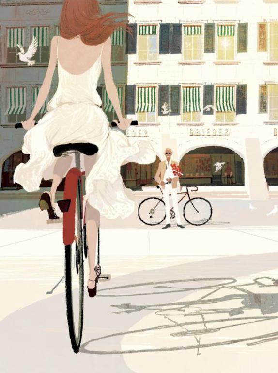 <div class='list-title'>Fahrradfahren in Venedig</div><div class='list-plustitle'>Gobelin Stickbild - Stickpackung</div>