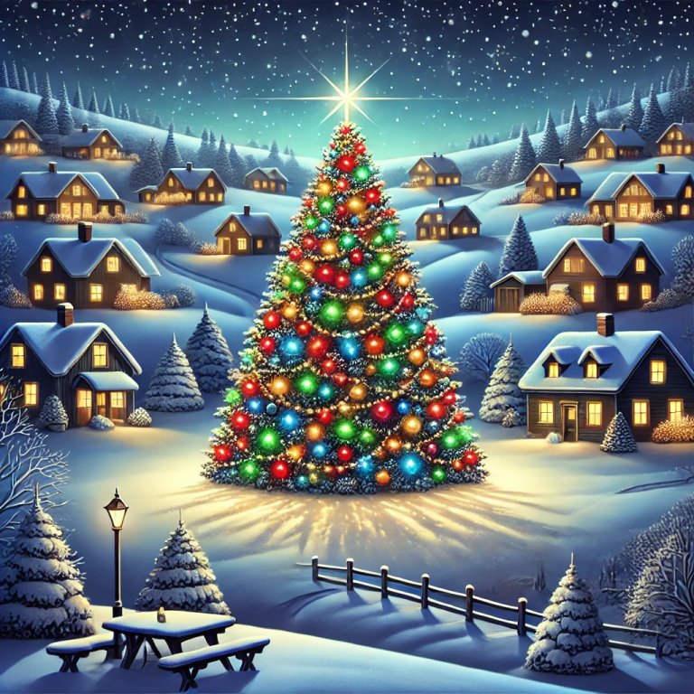 <div class='list-title'>Der wunderbare Weihnachtsbaum des Dorfes</div><div class='list-plustitle'>Gobelin Stickbild - Stickpackung</div>