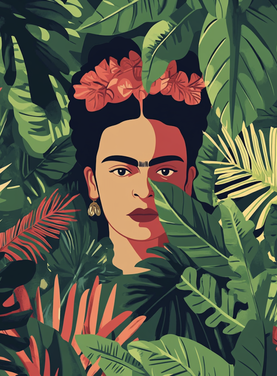 Frida Kahlo portré – FR24-001