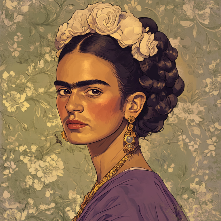 <div class='list-title'>Frida Kahlo Porträt</div><div class='list-plustitle'>Gobelin Stickbild - Stickpackung</div>