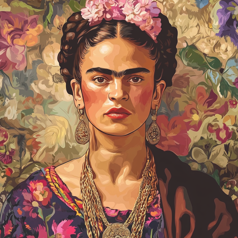 <div class='list-title'>Frida Kahlo Porträt</div><div class='list-plustitle'>Gobelin Stickbild - Stickpackung</div>