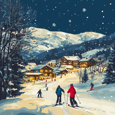 Skifahren
