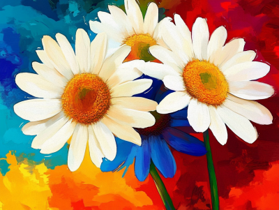 Farben und Blumen