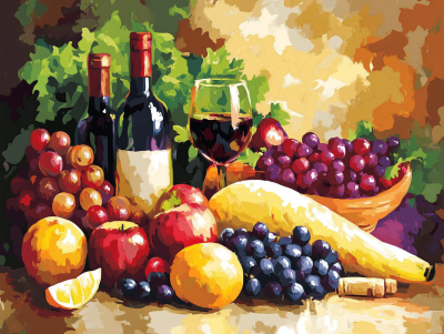 Wein- und Obstkorb – 25-248