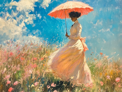 Monet, Damen mit Sonnenschirm Variationen – 25-333