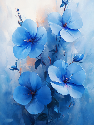 Blaue Blume