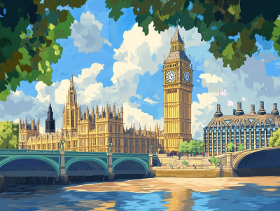 Big Ben in London