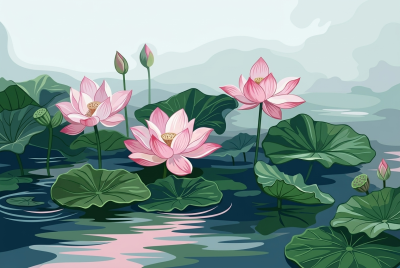 Lotusblume – 25-406