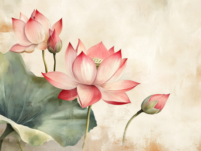 Lotusblume – 25-407