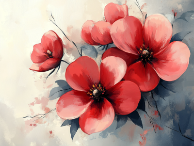 Blumenmalerei – 25-461