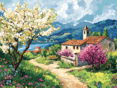 Frühling in der Provence