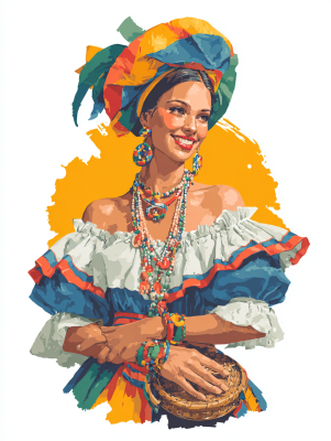 Portugiesische Schönheit – 25-706
