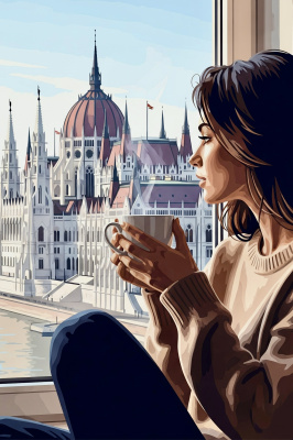 Kaffeeporträt beim Parlament