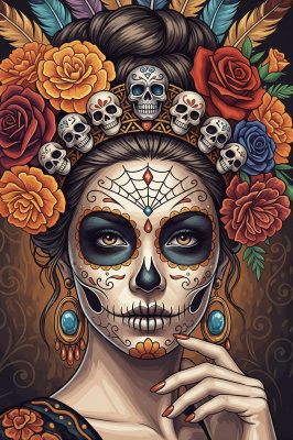 Mexikanische Halloween-Serie – 25-839