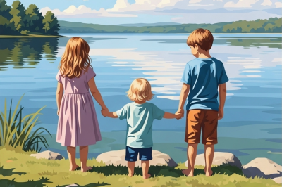 Kinder am See – 25-857