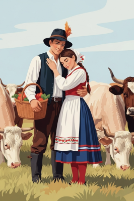 Romantik auf der Wiese – 25-910