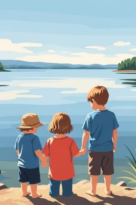 Kinder am See – 25-920