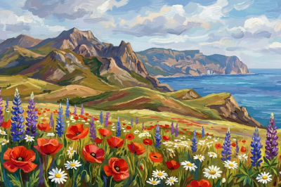 Frühling Landschaft – 26-012