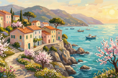 Frühlingserwachen im mediterranen Stil