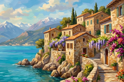 Mediterranes Landschaftsbild – 26-030