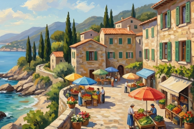Mediterraner Markt