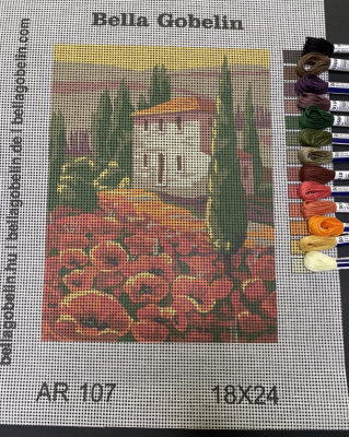 Mohnblumen bei der Hacienda