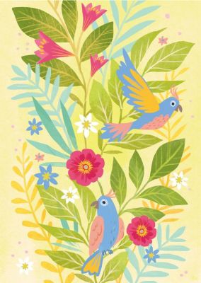 Vögel und Blumen – AR-246