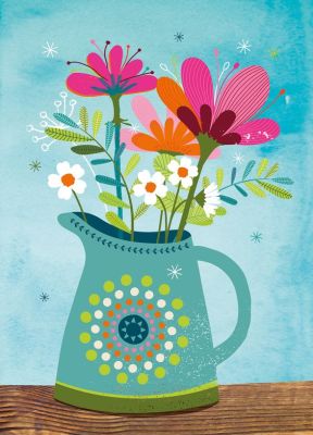 Blumen im Topf