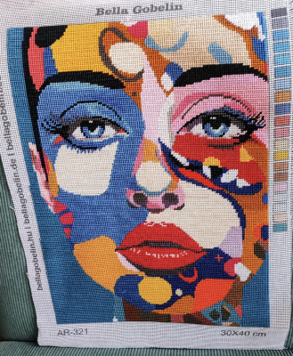 Bunte Gesichter