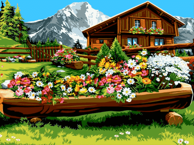Sommer in den Alpen