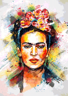 Frida Kahlo Porträt – BG-182