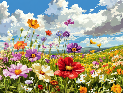 Blumen auf der Wiese – DL24-036