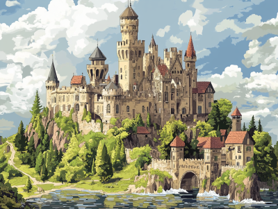 Berühmte Burgen Serie 6.