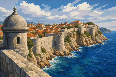 Die Bastionen von Dubrovnik