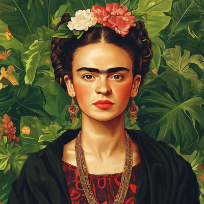 Frida Kahlo Porträt – FR24-013