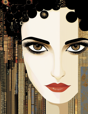 Klimt-Stil: Rache